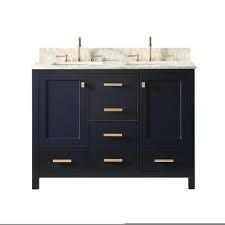 Bathroom cabinets come in numerous designs and finishes to coordinate with existing fixtures. European Bathroom Vanities With Tops Bathroom Vanities The Home Depot