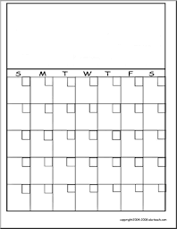Blank Calendar Blank Calendars Page 1 Abcteach Blank Calendar Pages Classroom Calendar Student Calendar