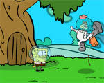 Marge saw game está de moda, ¡ya 876.792 partidas! Bob Esponja Saw Game Solucion Juegos De Escape Online