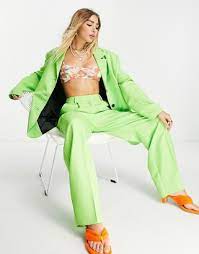 Bright Green Trousers Womens Quality Assurance Protein Burger Com