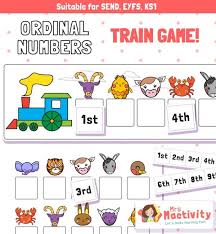 We did not find results for: Ordinal Numbers Train Ordering Game Primary Teaching Resources
