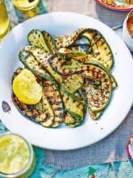 Spiced Courgettes With Curried Yogurt Recipe Delicious Magazine Recipe Bbq Recipes Vegetarian Bbq Recipes