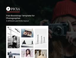 Portfolio website templates the best way to elevate your personal skills and business goals. Picxa Free Photography Html Template At Bootstrapzero