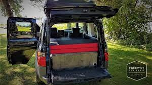 The element was released into production in late 2002, with projected sales reaching 50.000 units. Element Camper Van Kit Freeway Camper Kit
