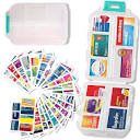 Amazon.com: Pill Organizer with Medicine Labels Travel Daily Pill ...