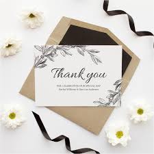 Wedding thank you cards don't have to be long—they just have to sound like you mean it. 5 Tips For Writing Your Wedding Thank You Cards Modern Wedding