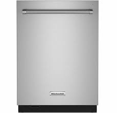 Stainless steel has been a constant in appliance design for decades. Kdtm604kps Kitchenaid 24 Top Control Dishwasher With Freeflex Third Rack Printshield Stainless Steel
