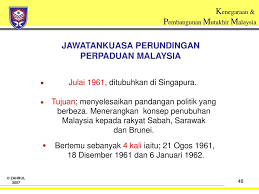 Tambahan lagi, jawatankuasa ini ditubuhkan untuk menerangkan dengan lebih teliti dan secara jelas akan konsep negara malaysia kepada rakyat, khususnya rakyat sabah, sarawak dan brunei. Kemerdekaan Penubuhan Malaysia Ppt Download