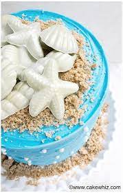Learn how to decorate a simple cake with a beach theme. Easy Birthday Cake Decorating Ideas