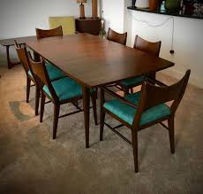 Mid Century Modern Saga By Broyhill Premier Brasilia Dining Table 6 Chairs Di Mid Century Dining Room Modern Dining Room Set Mid Century Modern Dining Room
