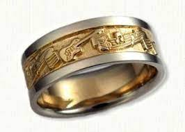 Wedding Band Mens Wedding Rings Celtic Engagement Rings Custom Wedding Rings