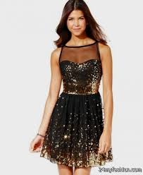 Black And Gold Dresses For Juniors Looks B2b Fashion Junior Cocktail Dresses Dresses Gold Dress