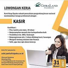 Maybe you would like to learn more about one of these? Lowongan Kerja Palembang