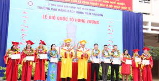 Giỗ tổ hùng vương 2019. Sk Lá»… Giá»— Quá»'c Tá»• Hung VÆ°Æ¡ng NÄƒm 2019 TrÆ°á»ng CÄ'bk Nam Sai Gon