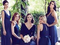 Trauzeugin Kleid Abendkleid Brautjungfern Mode Hochzeit Lang Royalblau Brautjungfern Brautjungfer Mode Trauzeugin