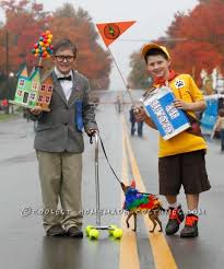 Russel is an adorable little scout with a big heart. 55 Coolest Homemade Disney S Up Costumes For Halloween