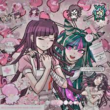 Mikan And Ibuki Icon In 2021 Danganronpa Characters Danganronpa Danganronpa Ibuki