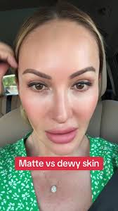 Matte Vs Dewey Mature Skin