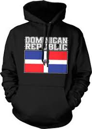 Bold Dominican Republic Dr Flag Dominican Pride Hoodie