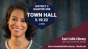Commissioner Richardson District 2 Town Hall