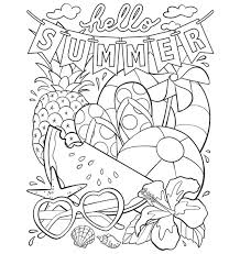 Summer Coloring Pages Are Great Activities For Kids To Do Throughout The Summer Months Here A Summer Coloring Sheets Cool Coloring Pages Summer Coloring Pages