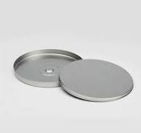 In Stock Round CD Tin Case Durable Metal Construction ...