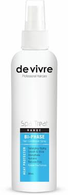 Made with organic aloe vera juice and natural vitamins to hydrate. De Vivre Bi Phase Hair Conditioning Spray For Heat Protection Hair Spray 200 Ml Buy Online In Bosnia And Herzegovina At Bosnia Desertcart Com Productid 143004733