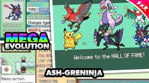 Pokemon Gba Rom Hack With Mega Evolution Ash Greninja Gameplay Download 2017 Youtube