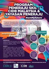 Untuk makluman, kini ditawarkan biasiswa yayasan peneraju 2020 yang boleh dibuat secara online di laman sesawang rasmi www.yayasanpeneraju.com.my. Program Kursus Peneraju Skil Cidb Holdings Yayasan Peneraju