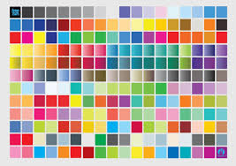 76 Unbiased Cmyk Color Chart Vector Pdf