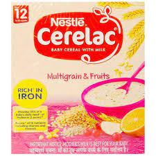 Nestle Cerelac Baby Cereal Multigrain Fruits Stage 4 300g Price Buy Nestle Cerelac Baby Cereal Multigrain Fruits Stage 4 300g Online At Best Price In India Shoponn In