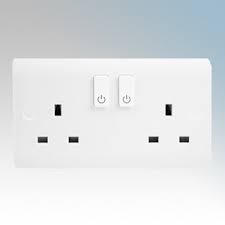 Dual earth terminals for high integrity earthing applications. Scolmore Click Cma30036 Smart White Wireless Zigbee Smart Two Gang Switched Socket Outlet 13a 240v Height 86mm Width 146mm Depth 9 5mm Discount Electrical