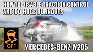 How To Turn Traction Control Off In W205 Mercedes Benz C200 C Class Esp Tech Tip Ep 1 Youtube