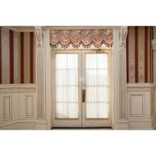 Since the curtain rod is quite exposed to these types of curtains, it's common to use an attractive wooden or metal rod with decorative finials on the rod's ends. French Door Curtain Rods You Ll Love In 2021 Visualhunt