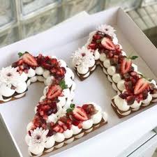Descubre La Receta Y El Tutorial Paso A Paso Para Crear Las Tartas De Letras Decoradas La Tendencia En Tartas De 2018 Deslumb Pastel De Numeros Tartas Tortas