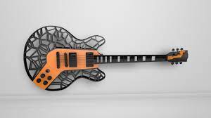 3d Print Guitar 3d Printing Diy Guitar 3d Printing