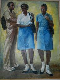 After School Barrington Watson African American Art Jamaican Art Black Artwork