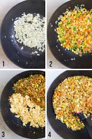 If you want to know how to make fried rice, just follow these steps. Vegetable Fried Rice Healthy Little Foodies