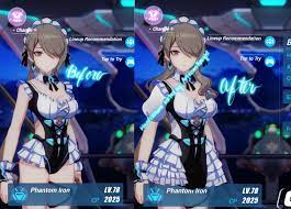 What if Rita's Phantom Iron Costume wasn't a swimming suite? Just a little  edit I decided to do (๑•̀ㅁ•́๑)✧ : r/HonkaiImpact