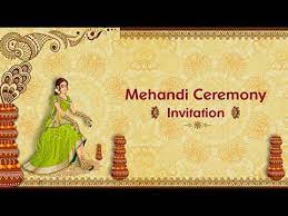 Visit us for more information! Mehendi Ceremony Video Invitation For Whatsapp Animated Mehendi E Card Invitations Inviter Com Youtube