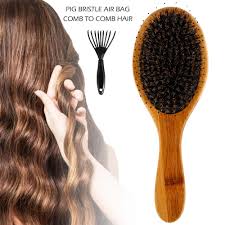Aveda's wooden paddle brush is similarly priced to the other wooden paddle brush we mentioned at $27. Hair Brush Boar Bristle Hair Brush Best Natural Wooden Paddle Hairbrush For Thick Curly Wavy Dry And Damaged Hair Massage Brush Combs Aliexpress