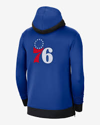 Tailgate women's philadelphia 76ers colorblock hoodie. Philadelphia 76ers Showtime Nike Therma Flex Nba Hoodie Fur Herren Nike Ch