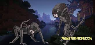 Earth mobs for minecraft 1.16. New Mob Xenomorph Alien Add On 1 13 1 12 Minecraft Bedrock Addons Mod