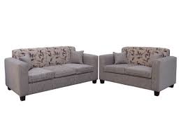 David Fabric Chaise Lounge Suite