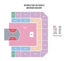 ziggo dome tickets amsterdam ziggo dome seating chart