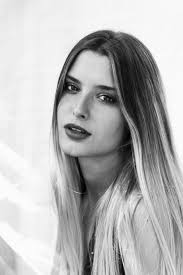 Helena Sánchez, model in Asturias