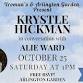 Vroman’s & Arlington Garden Present Krystle - Arlington Garden in Pasadena, 275 Arlington Dr Event Image