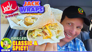 Jack In The Box® CLASSIC CRISPY JACK WRAP Review 🃏🍗🌯 ⎮ Peep THIS Out!  🕵️‍♂️