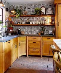 Diy Home Decor Hacks Bohemian Moroccan Mosaic Tiles Home Greenery Boho Style Kitchen Kitchen Design Home Decor Hacks