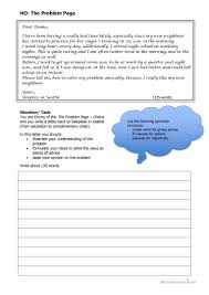 Agony aunt answers your questions jackie elliot, the chairman of cathcart consulting and a former prca chair, offers the benefit of her wisdom and pr industry experience by jackie elliot Letter To The Agony Aunt English Esl Worksheets For Distance Learning And Physical Classrooms